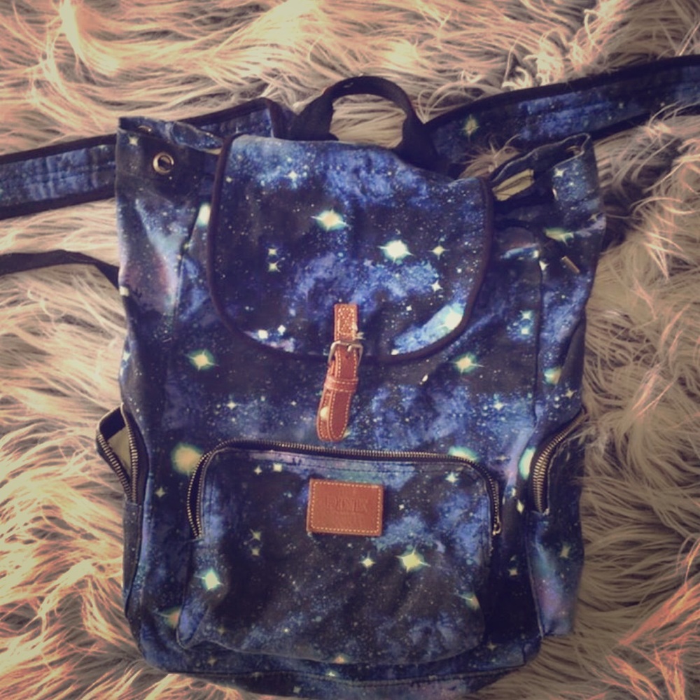 VS PINK BACKPACK GALAXY PRINT *RARE*